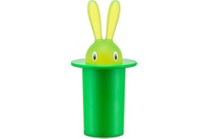 A di Alessi Magic Bunny Toothpick Holder, Green (ASG16 GR)