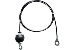 Mi Metty Fitness Pulley Cable,Adjustable Home Gym Cable Pulley System Replacement Fitness Cable for Pulley Machine Accessories，Thick 5mm Heavy Duty Pulley Cable for Home Gym