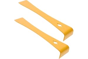 DOITOOL Outil De Ruche En Acier Inoxydable 2 Pièces Grattoir À Ruche Et Lève-Cadre Pour Apiculteur Nettoyage Et Extraction Propolis