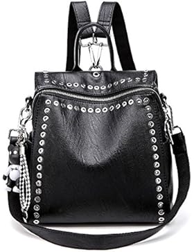 Ghlee neue Art und Weise einfache koreanische Schulter Beutel Dame Rucksack Hochschulwind große Kapazität beiläufige...