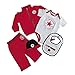 Converse 1837-029 Baby Boy's Baby Gift Set Red 9-12 Months
