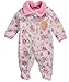 Buster Brown Baby Girls' "Fluffy Fox" Footed Coverall - pink, 3 - 6 months
