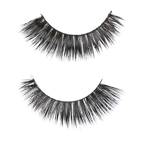 Preisvergleich Produktbild MagiDeal 1pair Haar Dick Lange Wimpernverlängerung Wimpern Schwarz D14