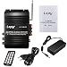 Produktbild Bluetooth Endstufe, ELEGIANT Stereo Audio Verstärker 20W*2 45W RMS 2.1CH Mini HiFi Auto KFZ Radio MP3 Amplifier Car Home Roller Booster Bass Amp Small Power Regulator für Auto KFZ PKW Motor CD DVD