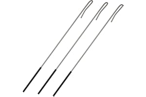 Wmzjnljy 3pcs 16inch Professional Hand Puppet Joystick Puppet Rod Metal Stick Accessory Hand Stick Puppets Arm Control for Small and Large Puppets(Z13-3)