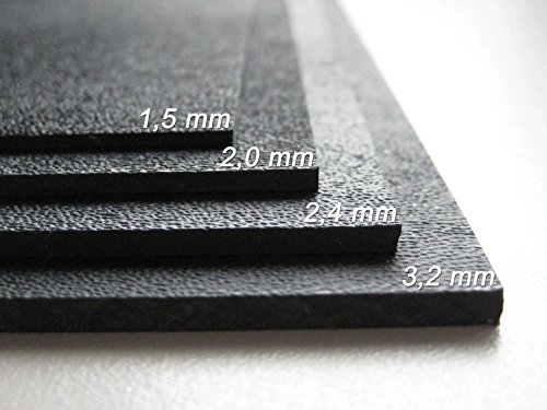 KYDEX - Thermoplastischer Kunststoff zum Holster- und Messerscheidenbau - Plattengrösse ca. 200mm x 300mm