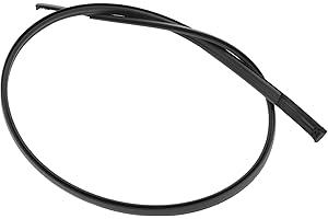 Motoforti Bande D'Étanchéité De Toit, Garniture De Toit Joint D'Étanchéité De Toit, Pour Toyota Corolla 2009-2013, Caoutchouc, Côté Droit, No.7555502110, Noir, 1Pc.