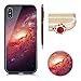 Produktbild SKYXD für Samsung Galaxy S8 Hülle,Kristall Rot Slim Fit Stoßfest Weichen Silikon TPU + PC Zurück Schutzhülle für Samsung Galaxy S8