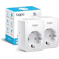 TP-Link Tapo P100 Presa Intelligente WiFi Smart Plug, Compatibile con Alexa e Google Home, Controllo Remoto Tramite APP Tapo,