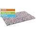 Produktbild Premium Kunstrasen Rasenteppich GREEN mit Noppen in Meterware - Graublau, 1,33m x 1,50m , Vlies-Kunstrasen mit Drainagenoppen , Robust , Pflegeleicht & Strapazierfähig & weiche Vlies-Oberfläche | Kunstrasenteppich