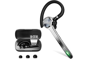 DCU TECNOLOGIC - Auricular Mono Bluetooth 5.0 Action Pro - Auricular Inalámbrico - Realiza y Recibe Llamadas - Conectividad de Doble Punto