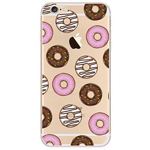 iPhone 6s Funda y Templado Protector de Pantalla  Bestsky Carcasa iPhone 6 Transparente Silicona Dibujos Animados linda de los animales Protectora Bumper Cover Case para Apple iPhone 6 6s