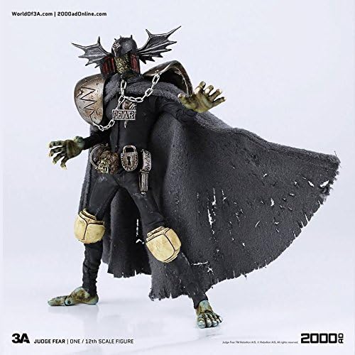 ThreeA 2000AD Judge Fear 1/12 Scale Action Figure