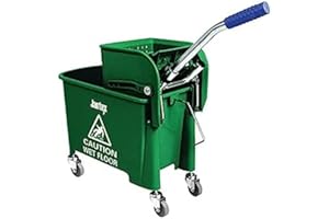 Jantex gk689 secchio con strizzatore, colore: verde