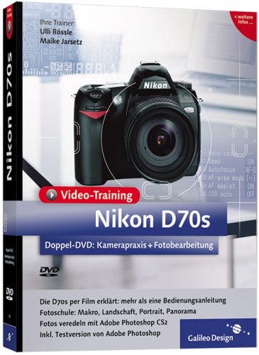 Preisvergleich Produktbild Nikon D70s - Doppel-DVD: Kamerapraxis + Fotobearbeitung