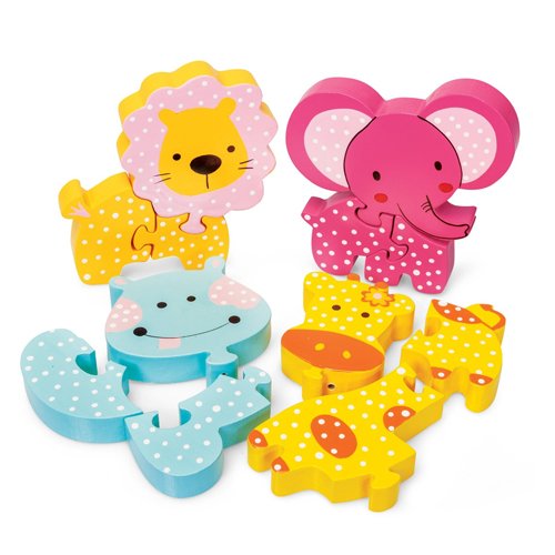 Tobar Wooden Safari Puzzles