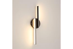 Tealight Vägglampa för inomhusbruk, 16W modern LED-lampa, 1800LM för vardagsrumskorridor badrum trappa nattlampa 3000K varmvi