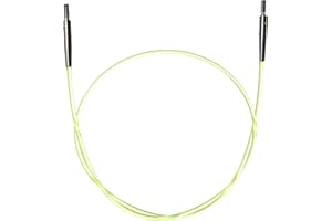 KnitPro Cable de Tejer, Verde neón, 35 x 1 x 1 cm