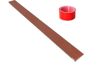 LIEKUMM Rampa de PVC para silla de rueda de 1,5 cm, 800 kg de capacidad, portátil, para escaleras, cochecito, garaje, robot