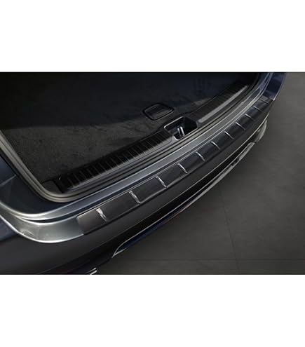 Ladekantenschutz V2A Schwarz Passend Für Mercedes GLE II (V167) FL