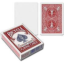 Jeu à Forcer Jumbo 2 X 26 Cartes Dos Rouge