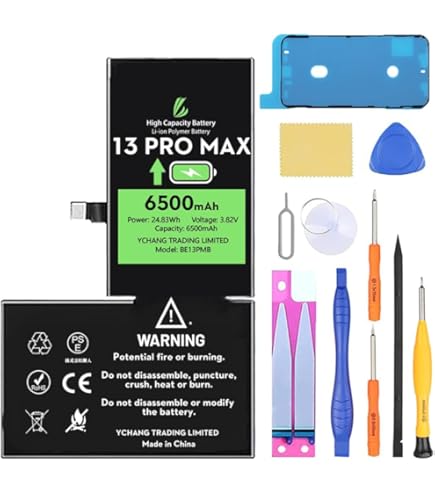 Original Châssis Complet Noir Avec Batterie Pour IPhone 13 A2482 A2631 A2633 A2634 A2635 (Relife