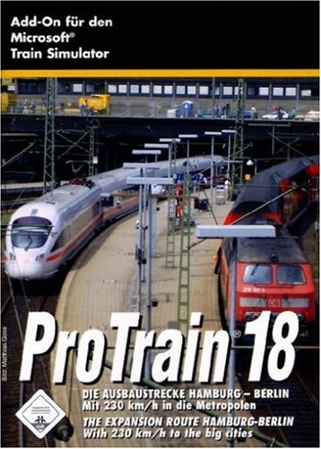 Preisvergleich Produktbild Train Simulator - ProTrain 18: Berlin - Hamburg