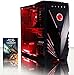 Produktbild VIBOX Warrior 5 Gaming PC - 3,7GHz AMD Ryzen Quad-Core CPU, RX 460 GPU, leistungsfähig, Desktop Gamer Computer mit 3x Free Games (Destiny 2 & Call of Duty), Rot Innenbeleuchtung, lebenslange Garantie* (3,5GHz (3,7GHz Turbo) AMD Ryzen 3-1300X Quad 4-Core Prozessor CPU, MSI AMD Radeon RX 460 2GB Grafikkarte, 32GB DDR4 2133MHz RAM, 2TB (2000GB) SATA III 7200rpm Festplatte, 85+ Netzteil, Vibox Commando rotes Gaming Gehäuse, Asus Prime AM4 B350 Mainboard, Ohne Windows Betriebssystem)