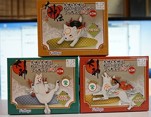 Preisvergleich Produktbild Okami noodle stopper figure Petit all three sets