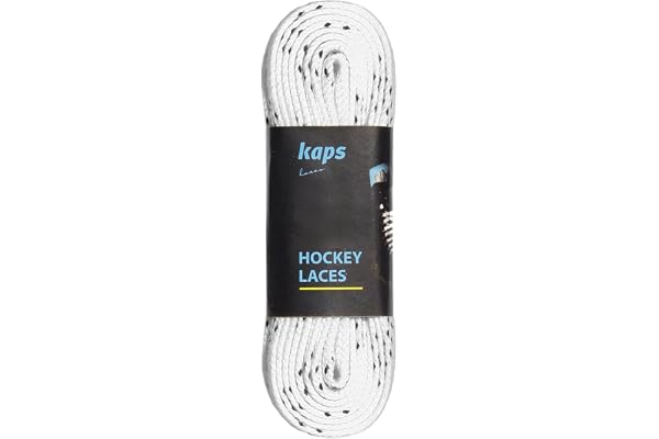 Kaps Lacets de Skate Imperméables en Polyester Résistance à la Traction Exceptionnelle 190 daN - Résistants à l'eau - Pour Patins de Hockey sur Glace