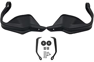 ZHAUPMCB Paramani Moto Adatto per Benelli TRK702 TRK702X TRK 702 TRK 702X 2022 2023 Paramani per Moto Protezione Parabrezza Paramani(Handguard Black)