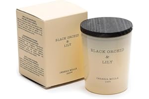 CERERÍA MOLLÁ SINCE 1899 CERERÍA MOLLA 1899 | Vela Mini Black Orchid & Lily | Velas Aromáticas de 1 Mechas | 20 horas de duración | Vela con Fragancias Naturales | Envases Reciclables | Vela Artesanal