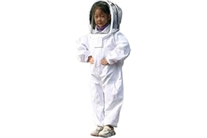 RXYNLL Vêtements D'apiculture, Vêtements d'apiculture protecteurs pour enfants - coton À Manches Longues, Protection De L'enfant