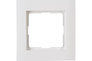 Kopp Marco para Enchufes, para 1 Enchufe Athenis, Color Blanco Puro, 402129062