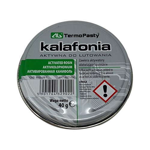 KALAFONIA-35 Flux rosin based No Clean RMA resin metal can 40g AG TERMOPASTY