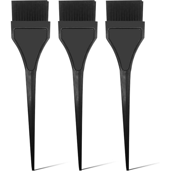 3 Haarfärbebürsten Set – Verschiedene Formen Für Präzises Färben Zu Hause