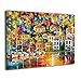 Produktbild ChunWeiD Beautiful Scenery Oil Paintings Painted Canvas Prints Picture Painting for Home Decorations Wall Art Decor Paintings Decorative