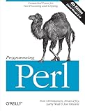 Image de Programming Perl: Unmatched power for text processing and scripting