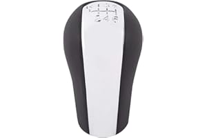 LOVEAUTO Luciauto - Pomo de palanca de cambios para reemplazar la cabeza de botón de palanca de cambio de velocidad de coche AYGO Verso Corolla RAV4 AVENSIS YARIS/VITZ (6 velocidades)