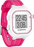 Garmin Forerunner 25 GPS Running Watch - Small, White/Pink