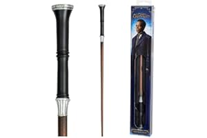 The Noble Collection - Yusuf Kama Wand in A Standard Windowed Box - 15in (38.5cm) Wizarding World Wand - Fantastic Beasts Film Set Movie Props Wands