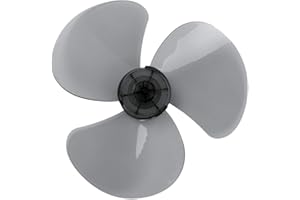 Alvivi Ventola in Plastica con 3/5 Pale per Ventilatore Fan Blade di Ricambio da 12/16 cm per Ventilatore a Piantana da Tavolo Lampada Accessorio per Ventilatore