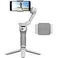 DJI Osmo Mobile SE Fill Light Combo, 3-Axis Phone Gimbal, Portable and Foldable, Android and iPhone Gimbal, Object Tracking, Vlogging Stabilizer, with a Fill Light Phone Clamp