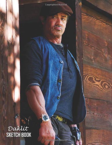 Preisvergleich Produktbild Sketch Book: Sylvester Stallone Sketchbook 129 pages, Sketching, Drawing and Creative Doodling Notebook to Draw and Journal 8.5 x 11 in large (21.59 x 27.94 cm)