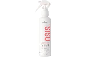 SCHWARZKOPF PROFESSIONAL Schwarzkopf Spray de Peinado Osis Flatliner Termoprotector 200 ml (el empaque puede diferir)