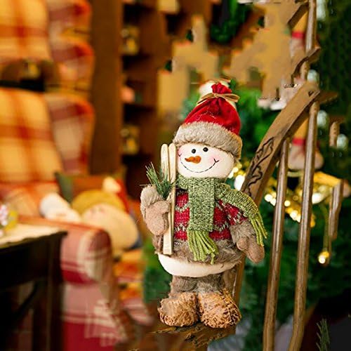 ZAIYI Festival Bedroom DIY Plastic Pendants 28cm Christmas Doll Multi-color A Pack Of 1,B