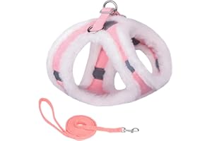 FUNAT Imbracatura di Peluche per Cani, Cintura Toracica Calda per Animali Domestici, Imbracatura del Giubbotto per Cani