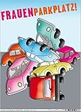 Parkscheibe 'Frauenparkplatz'