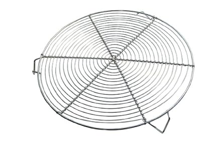 De Buyer 0237.28 Grille Ronde en Fil Nickelé avec Pieds - Ø 28 cm