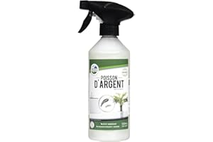TERRA NOSTRA - Spray Anti Poissons d'Argent - Triple Action Immédiate - Larve, Nymphe, Adulte - Compatible Agriculture Biologique - Fabriqué en France - 500ml
